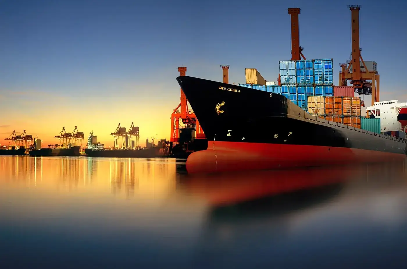 Transport maritime de marchandises international