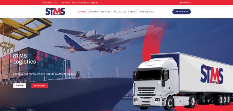 STMS Logistics _ Notre Partenaire Logistique au Sénégal