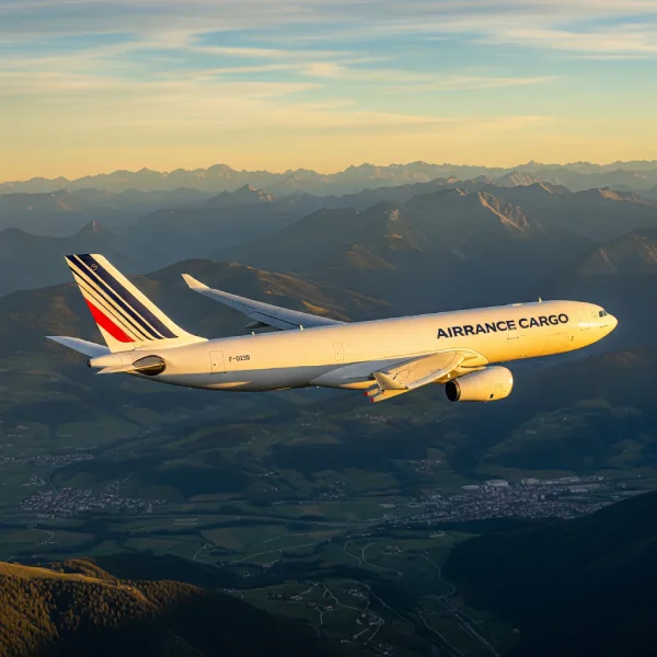 Air freight between France and Italy