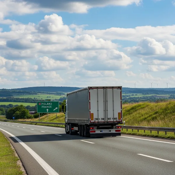 Road Freight Between France and Poland