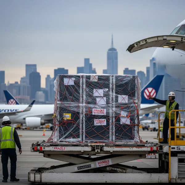 entreprise spécialisée dans la distribution d’équipements électroniques, devait expédier un lot sensible depuis New York (États-Unis) vers Paris (France).