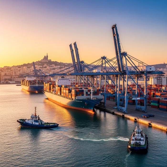 Fret Maritime Marseille - Port de Marseille Fos vers le Monde