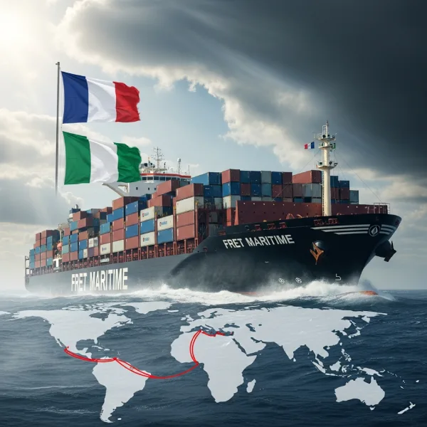 Fret Maritime entre la France et Nigéria