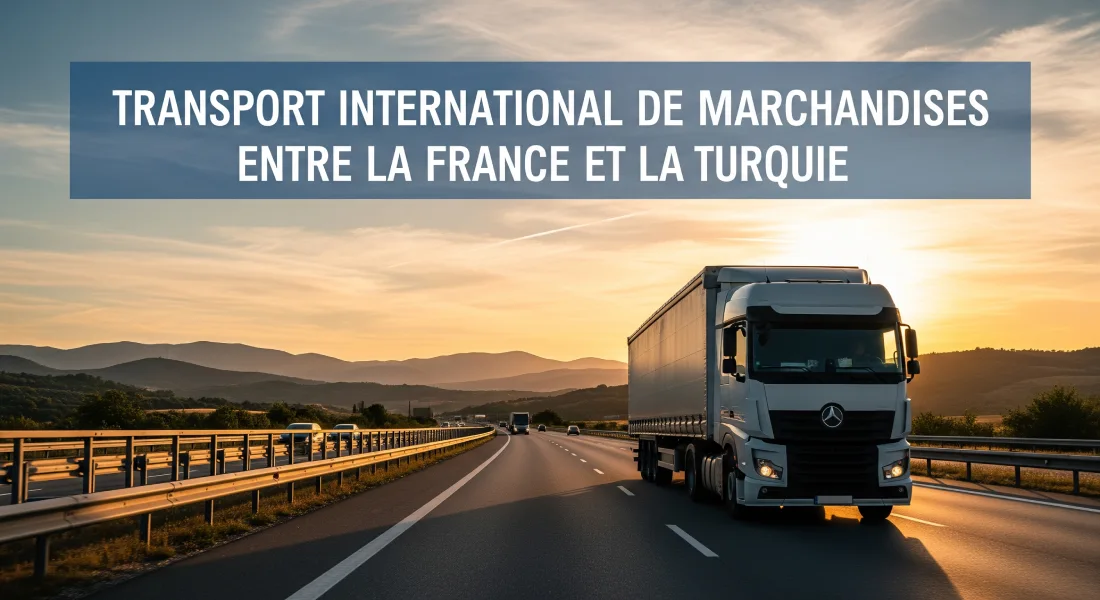 Transport international de marchandises entre la France et la Turquie