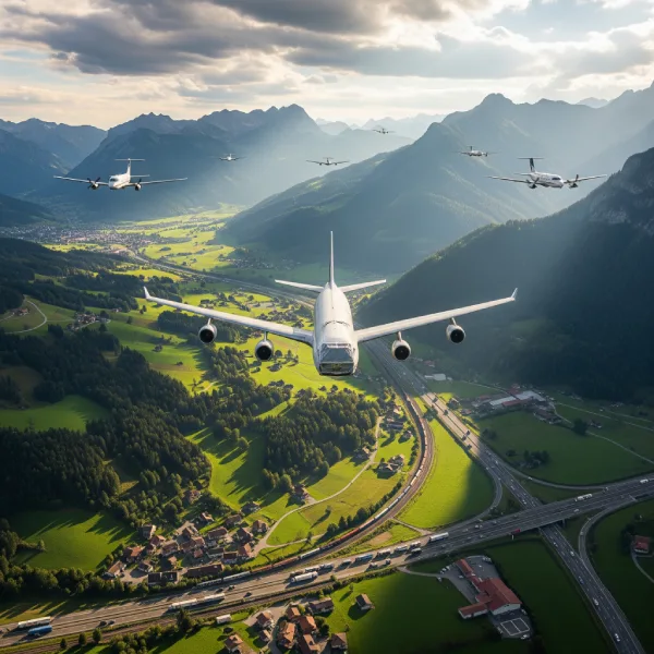 Transport Routier Express & Groupage entre la France et la Suisse